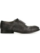 Silvano Sassetti Woven Derby Shoes