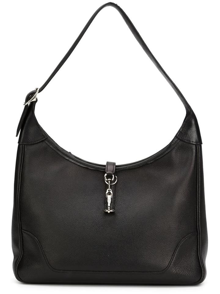 Hermès Vintage Top Zip Hobo Tote