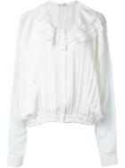 Faith Connexion Ruffle Collar Pleated Shirt