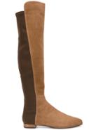 Stuart Weitzman Allgood Boots - Nude & Neutrals