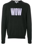 Msgm Wow Sweater - Black