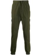 Z Zegna Drawstring Cargo Trousers - Green
