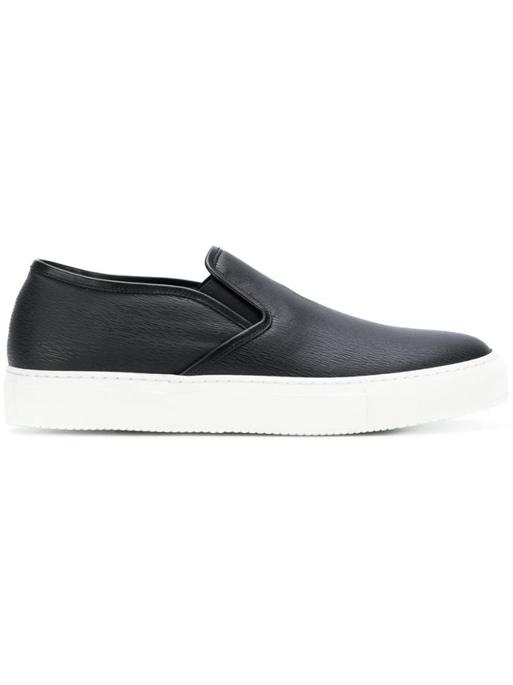 Neil Barrett Slip-on Sneakers - Black