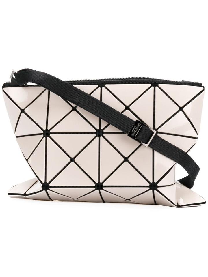 Bao Bao Issey Miyake Geometric Flat Crossbody Bag - Pink