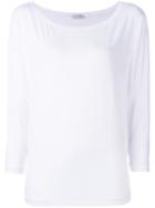 Tomas Maier - Three-quarters Sleeve T-shirt - Women - Spandex/elastane/viscose - 2, White, Spandex/elastane/viscose