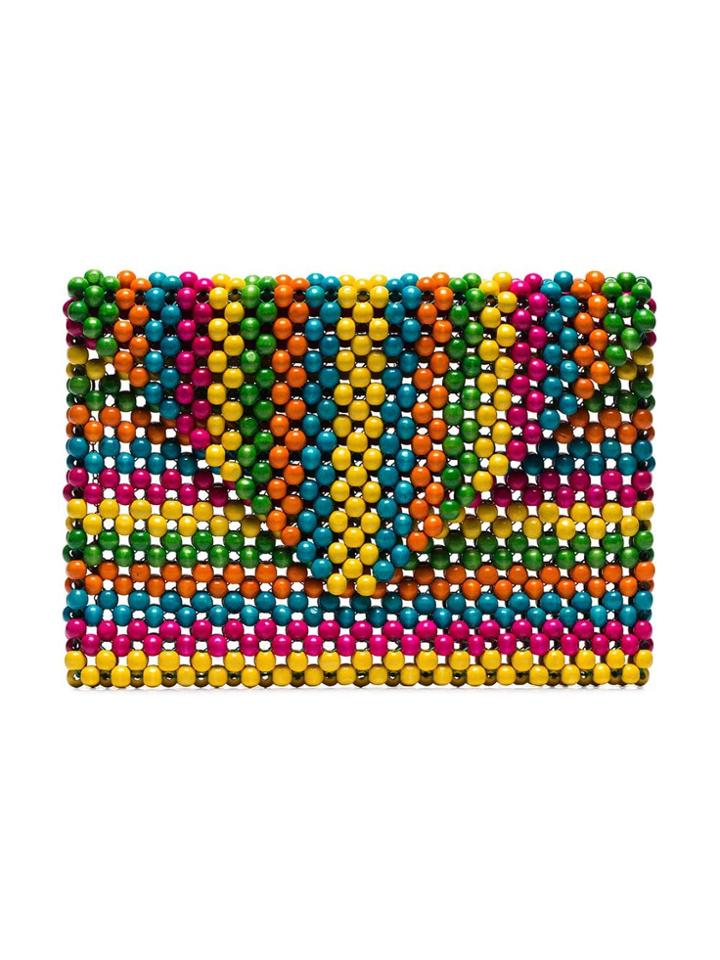 Rosantica Multicoloured Danielle Beaded Clutch