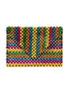 Rosantica Multicoloured Danielle Beaded Clutch