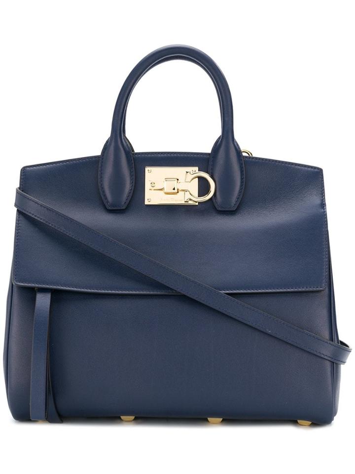 Salvatore Ferragamo Studio Bag - Blue