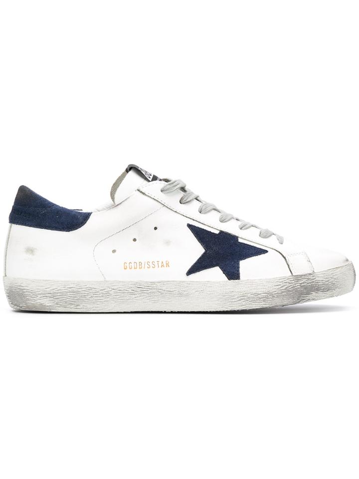Golden Goose Deluxe Brand Superstar Suede Sneakers - White
