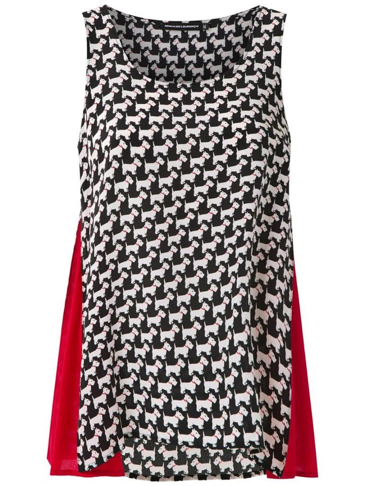 Reinaldo Lourenço Printed Silk Skirt - Multicolour