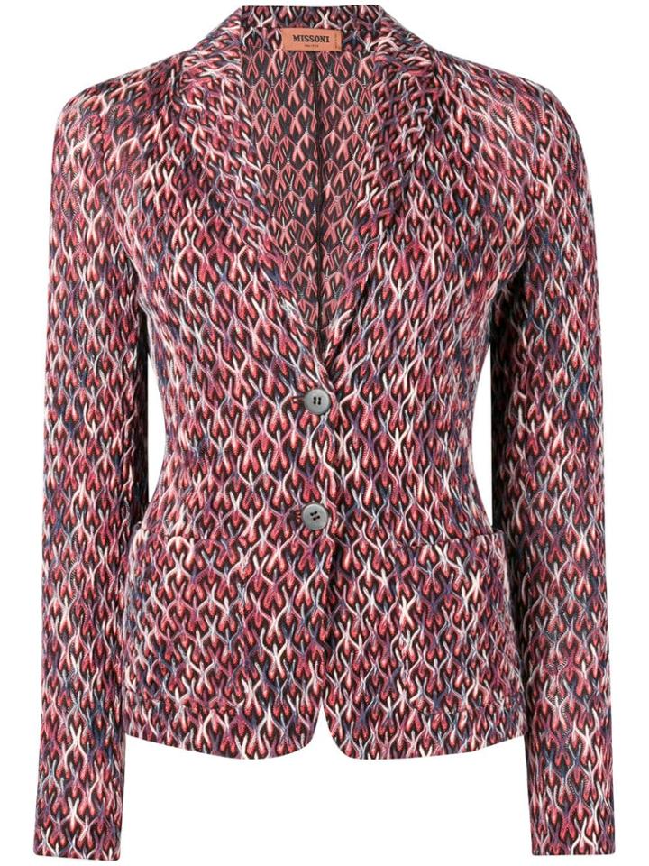 Missoni Single Breasted Blazer - Black