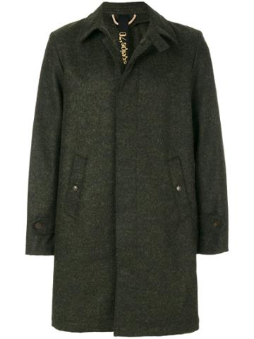 Equipe '70 Concealed Fastening Coat - Green