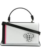 Emilio Pucci Logo Embroidered Tote - White