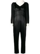 Fendi Handkerchief Collar Jumpsuit - Black