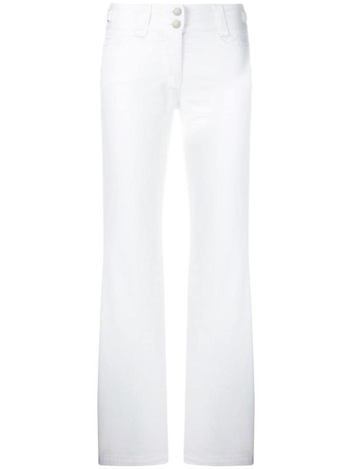 Dolce & Gabbana Pre-owned Slim Fit Trousers - White