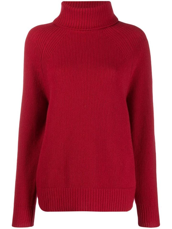 Woolrich Loose-fit Turtleneck Jumper - Red