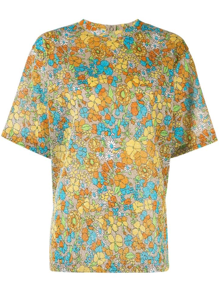 Irene Floral Pattern T-shirt - Multicolour