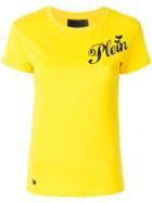 Philipp Plein Plein Logo T-shirt - Yellow & Orange