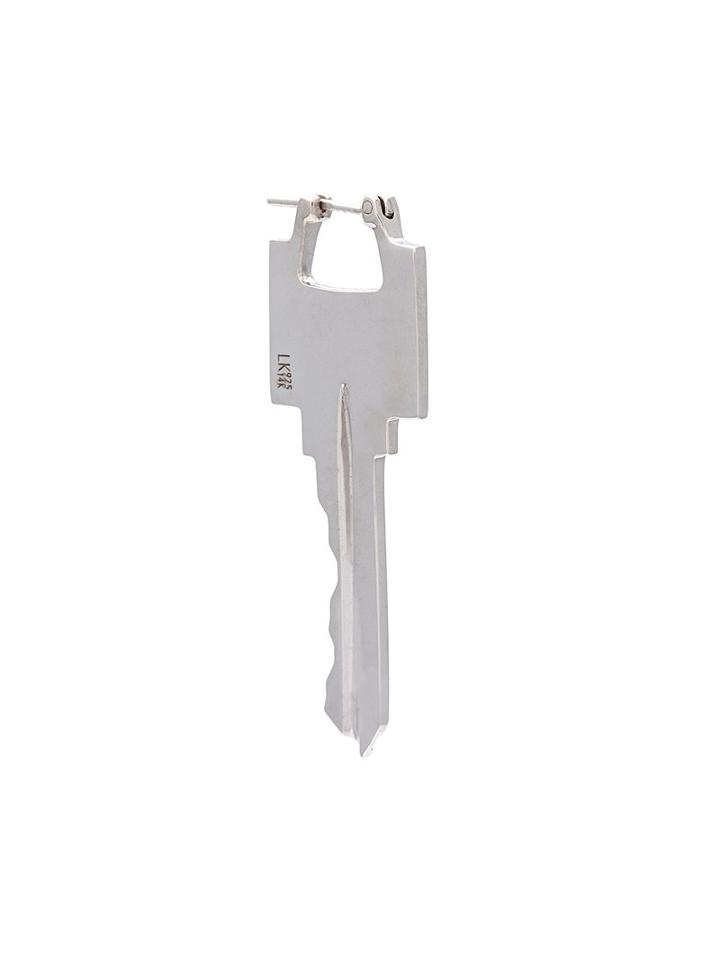 Lauren Klassen Key Earrings, Women's, Metallic
