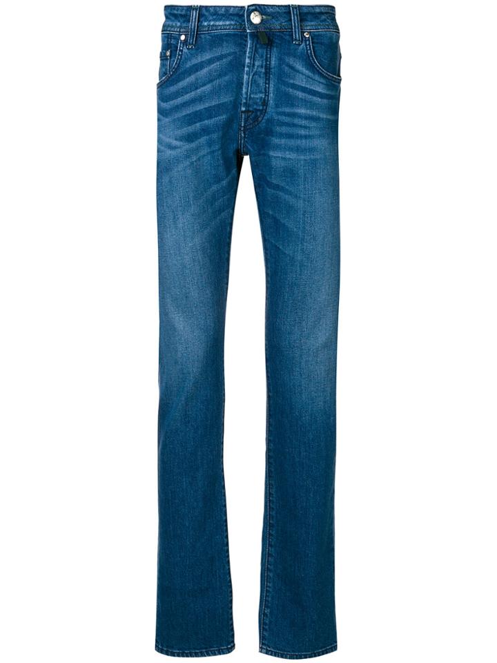Jacob Cohen Handkerchief Straight-leg Jeans - Blue