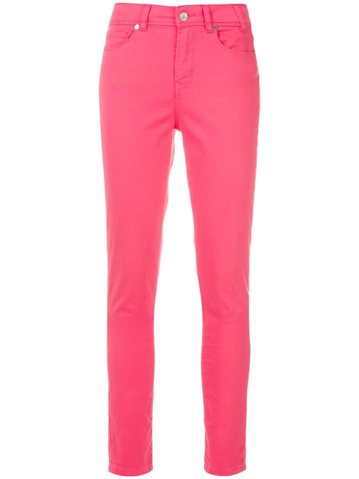 Ps By Paul Smith Skinny Trousers - Pink & Purple