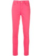 Ps By Paul Smith Skinny Trousers - Pink & Purple