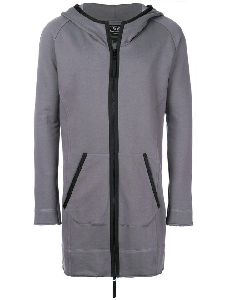 Unconditional Zipped Space Hoodie - Grey