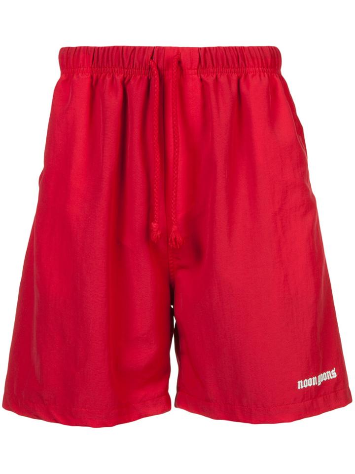 Noon Goons Embroidered Logo Shorts
