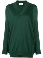 Snobby Sheep Long-sleeve Fitted Sweater - Green