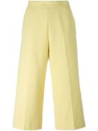 Marni Classic Culottes, Women's, Size: 40, Yellow/orange, Cotton/nylon/spandex/elastane