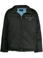 Prada Nylon Zipped Padded Jacket - Black