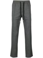 Massimo Alba Textured Trousers - Brown