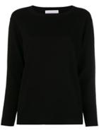 Fabiana Filippi Round Neck Sweater - Black