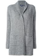 Woolrich Open Front Cardigan, Women's, Size: Small, Grey, Alpaca/polyamide