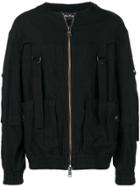 Andrea Ya'aqov Zipped Bomber Jacket - Black