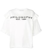 Philosophy Di Lorenzo Serafini Philosophy Print T-shirt - White