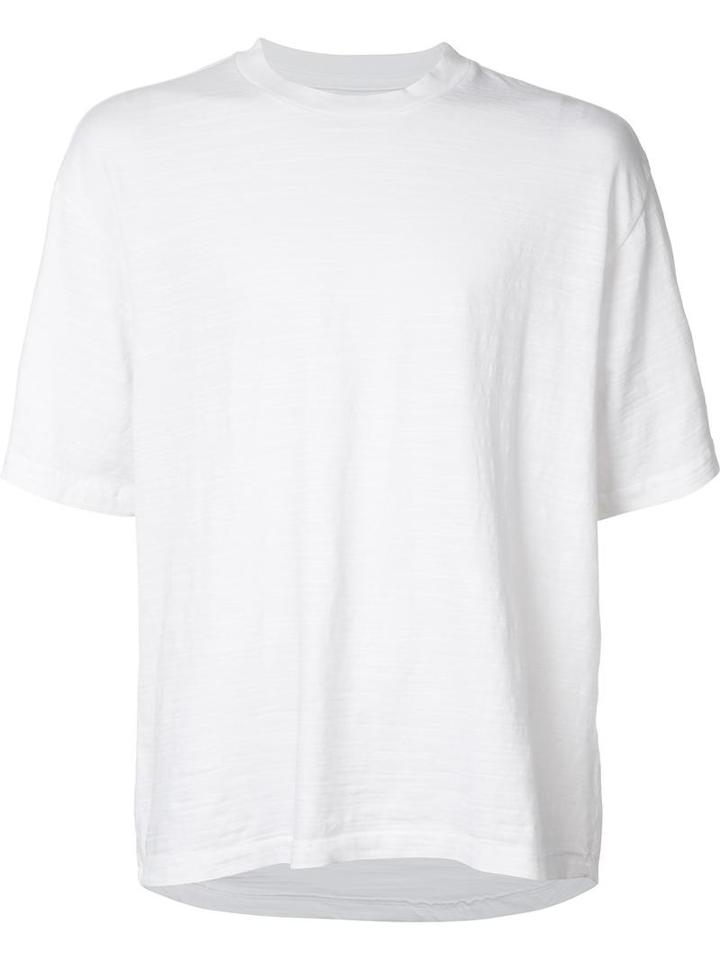 321 Boxy T-shirt, Men's, Size: Xl, White, Cotton