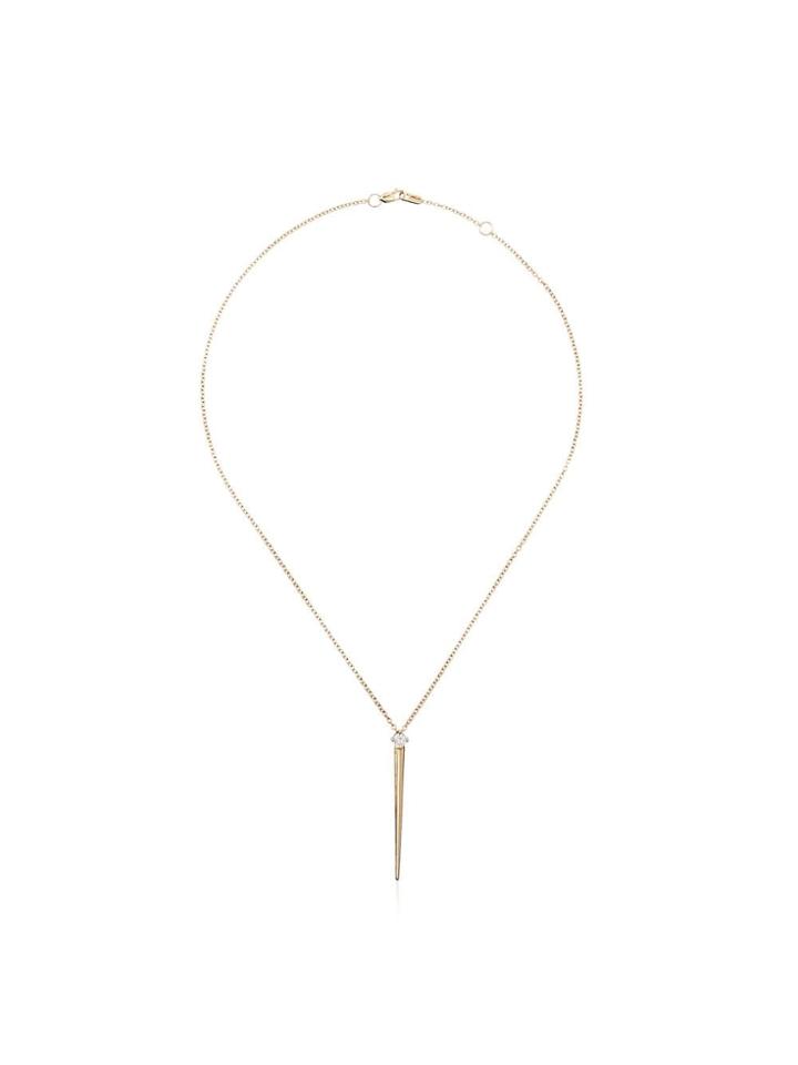 Melissa Kaye 18kt Yellow Gold Aria Diamond Necklace