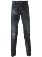 Dsquared2 'cool Guy' Jeans, Men's, Size: 52, Black, Cotton/spandex/elastane/polyester/cotton