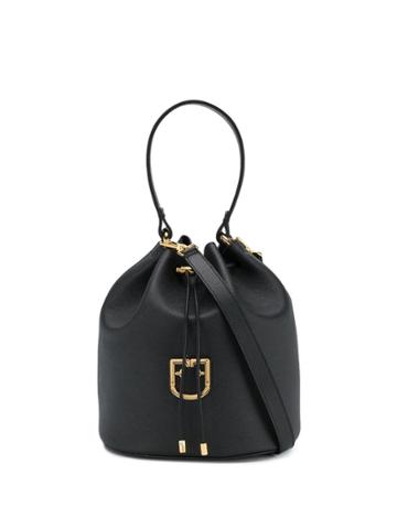 Furla Corona Bucket Bag - Black