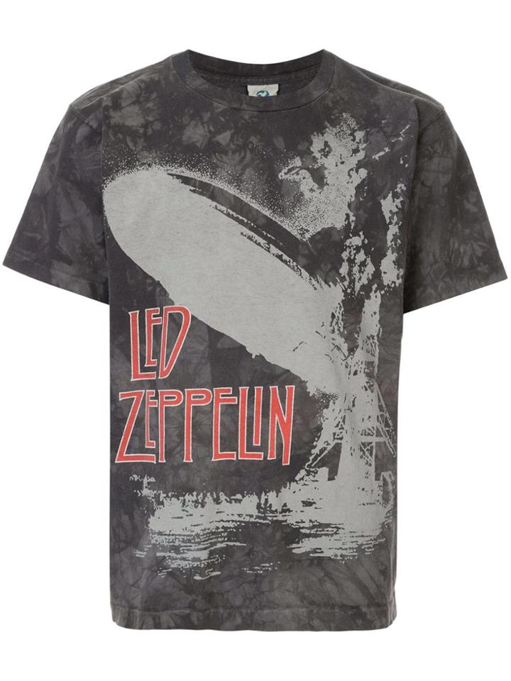 Fake Alpha Vintage Led Zeppelin 1st Album T-shirt - Grey