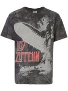 Fake Alpha Vintage Led Zeppelin 1st Album T-shirt - Grey