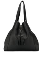 Mulberry Millie Drawstring Tote Bag - Black