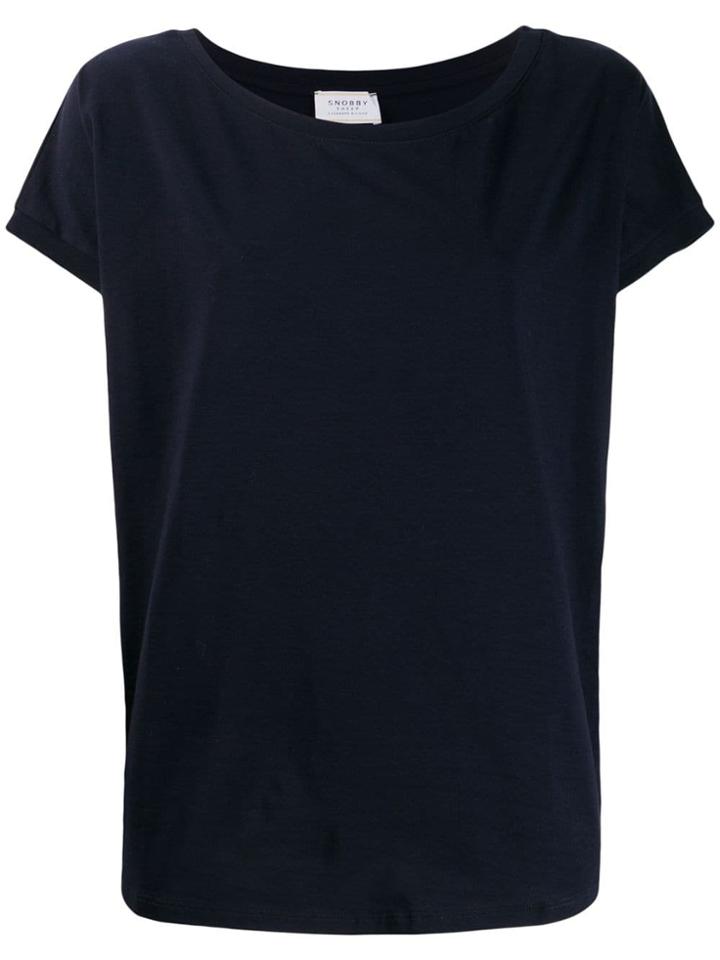 Snobby Sheep Plain T-shirt - Blue