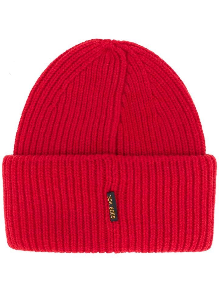 Golden Goose Deluxe Brand George Beanie - Red