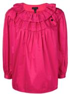 Marc Jacobs Loose Frilled Top - Pink
