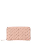 Stella Mccartney Monogram Zip-around Wallet - Neutrals