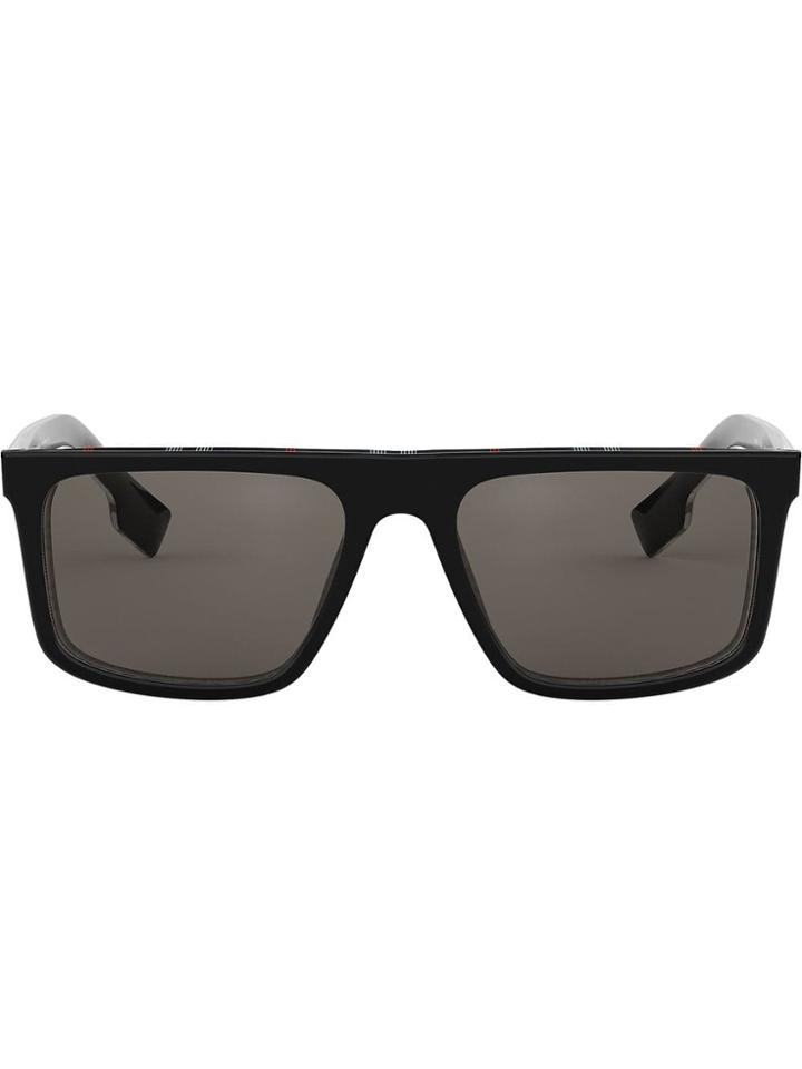 Burberry Eyewear Rectangular-frame Sunglasses - Black
