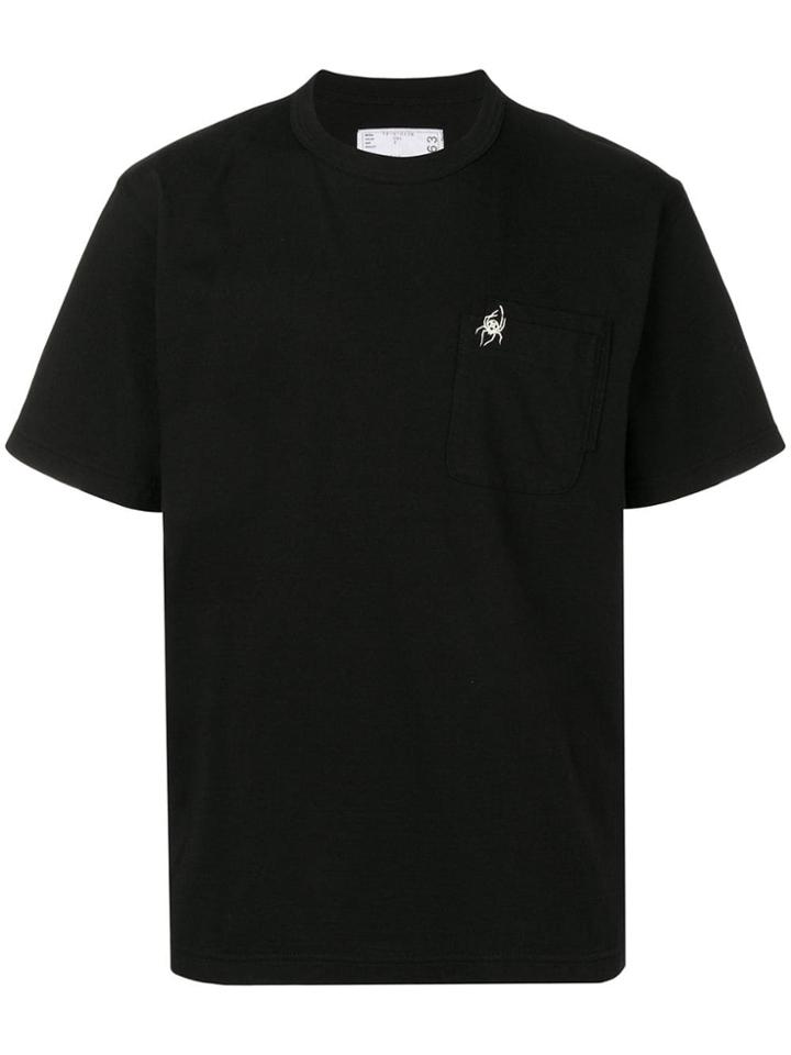 Sacai Double Pocket T-shirt - Black