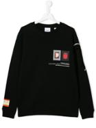 Burberry Kids Wonderful Sweatshirt - Black